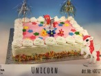 Unicorn themataart afbeelding